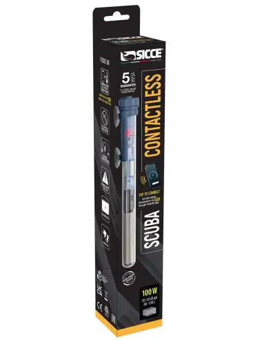 SICCE - Scuba ContactLess - Chauffage pour aquarium 100w