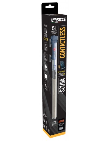 SICCE - Scuba ContactLess 300w - Chauffage pour aquarium