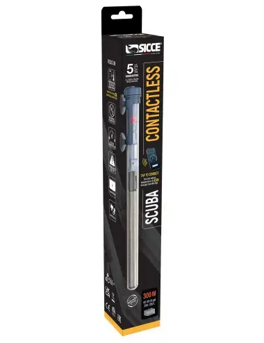 SICCE - Scuba ContactLess 300w - Chauffage pour aquarium