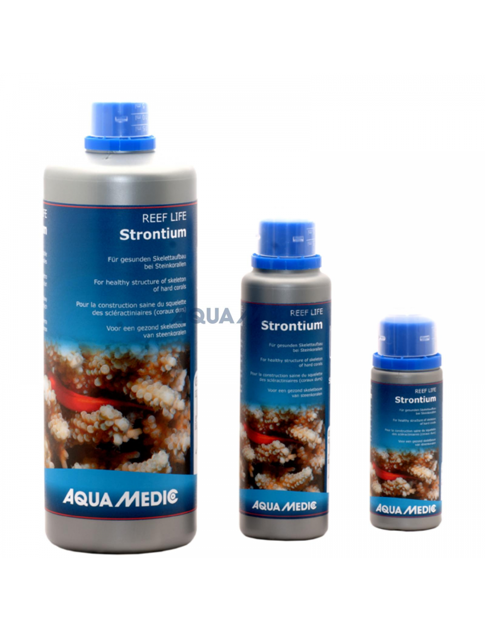 AQUA-MEDIC - REEF LIFE Strontium - 250ml - Solution pour la croissance des coraux