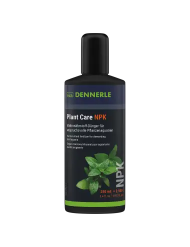 DENNERLE - Plant Care NPK - 250ml - Engrais pour Aquascaping