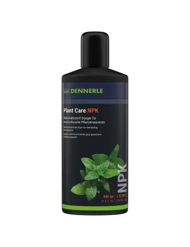 DENNERLE - Plant Care NPK - 500ml - Engrais pour Aquascaping