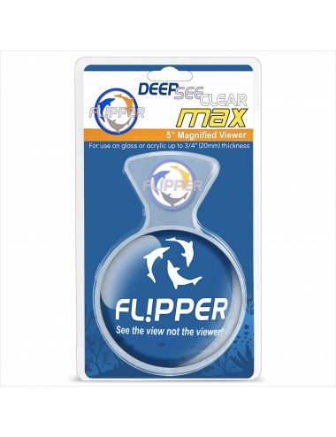 FLIPPER - DeepSee Magnified Magnetic Viewer 4 - Loupe aimantée pour aquarium