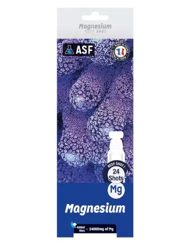 AQUARIUM SYSTEMS - Reef Shot Magnésium - 24 x 20ml