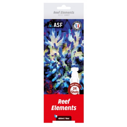 AQUARIUM SYSTEMS - Reef Shot Elements - 24 x 20ml AQUARIUM SYSTEMS - Reef Shot Elements - 24 x 20ml