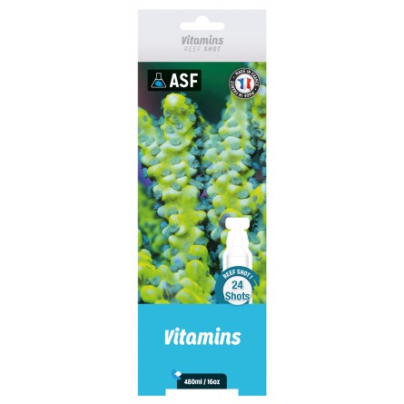AQUARIUM SYSTEMS - Reef Shot Vitamins - 24 x 20ml