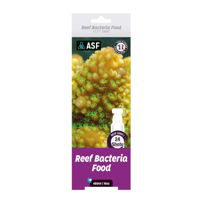 AQUARIUM SYSTEMS - Reef Shot Bacteria Food - 24 x 20ml