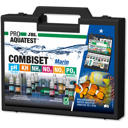JBL - Mallette ProAquaTest CombiSet Marin - 6 Tests JBL - Mallette ProAquaTest CombiSet Marin - 6 Tests