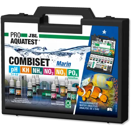 JBL - Mallette ProAquaTest CombiSet Marin - 6 Tests JBL - Mallette ProAquaTest CombiSet Marin - 6 Tests
