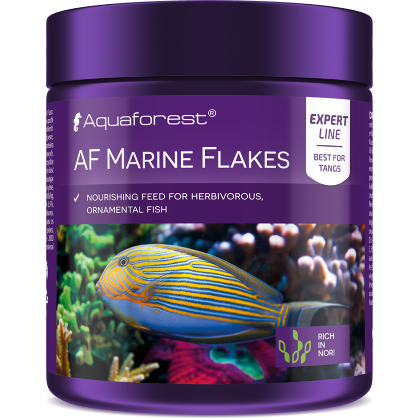 AQUAFOREST - AF Marine Flakes - 25g - Nourriture Flocons pour poissons