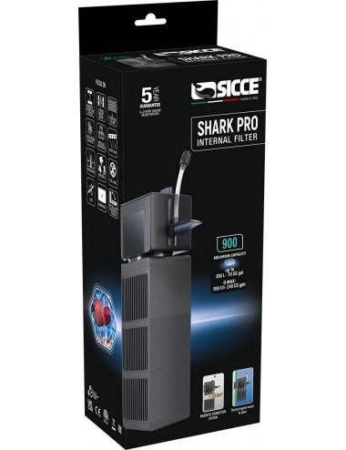SICCE - Shark PRO 900 - Ecumeur Interne jusqu'à 260l