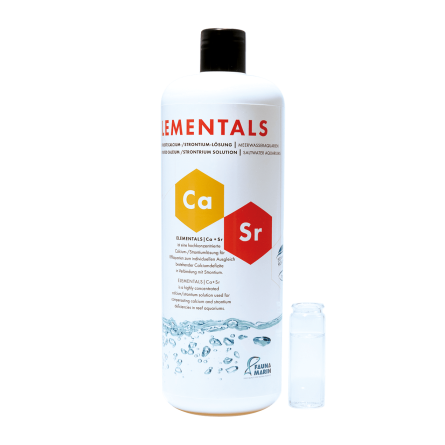 FAUNA MARIN - Elemental CA + SR - 1000ml - Solution concentrée en Calcium et Strontium