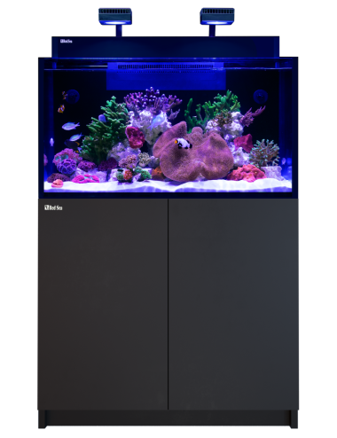 RED SEA - MAX NANO G2 XXL - 200 L - Mobili neri - Acquario tutto in uno