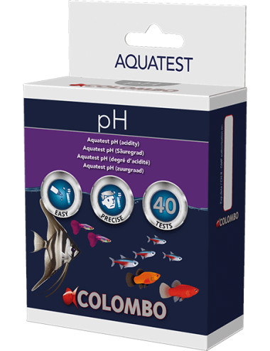 COLOMBO - Test pH - Analyse de pH de l'eau douce