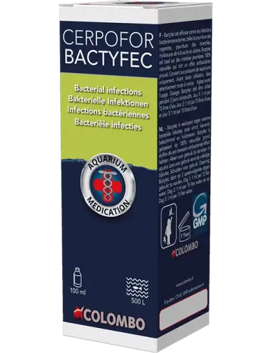 COLOMBO - Cerpofor Bactyfec - 100ml - Contre les infections bactériennes