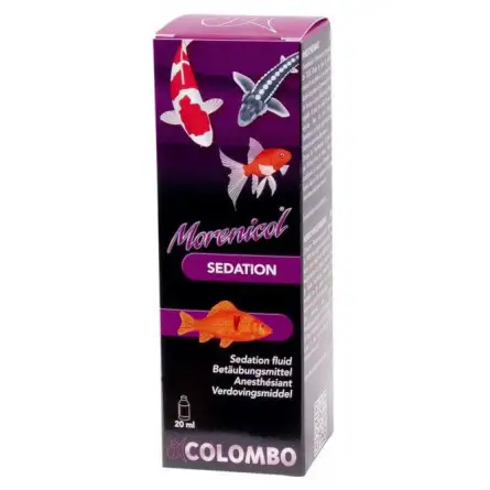 COLOMBO - Morenicol Sedation - 20ml - Anesthésiant pour poisson COLOMBO - Morenicol Sedation - 20ml - Anesthésiant pour poisson