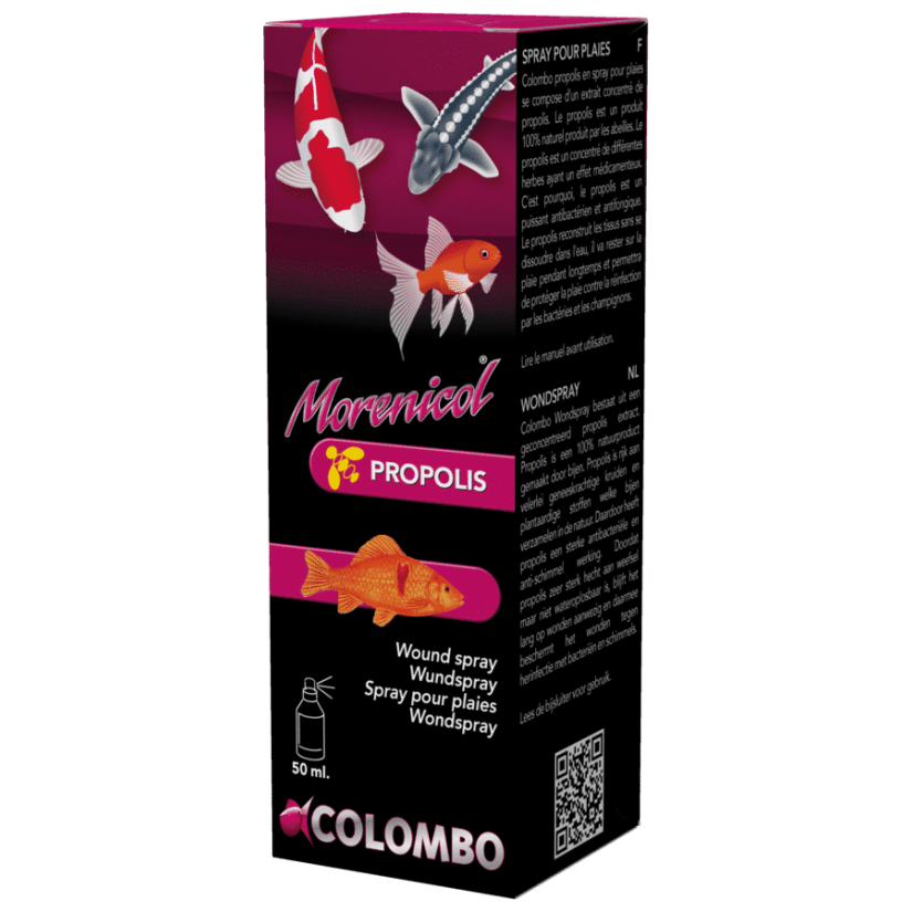 COLOMBO - Morenicol Propolis - 50ml - Soin des plaies des poissons