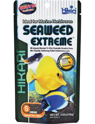 HIKARI - Seaweed Extreme S - 100g - Aliment enrichi en algues