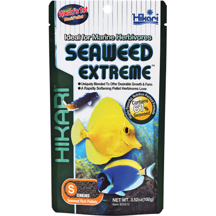 HIKARI - Seaweed Extreme S - 100g - Aliment enrichi en algues HIKARI - Seaweed Extreme S - 100g - Aliment enrichi en algues