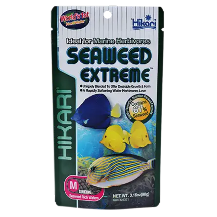 HIKARI - Seaweed Extreme Wafer M - 90g - Aliment enrichi en algues HIKARI - Seaweed Extreme Wafer M - 90g - Aliment enrichi en algues