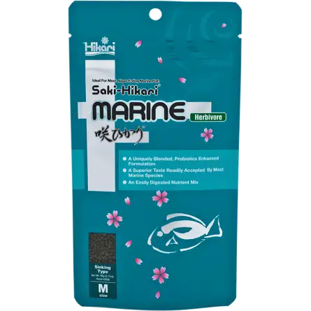 HIKARI - Saki-Hikari Marine Herbivore - 90g - Aliment enrichi en algues HIKARI - Saki-Hikari Marine Herbivore - 90g - Aliment enrichi en algues