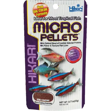 HIKARI - Micro Pellets - 80g - Aliment pour petits poissons HIKARI - Micro Pellets - 80g - Aliment pour petits poissons