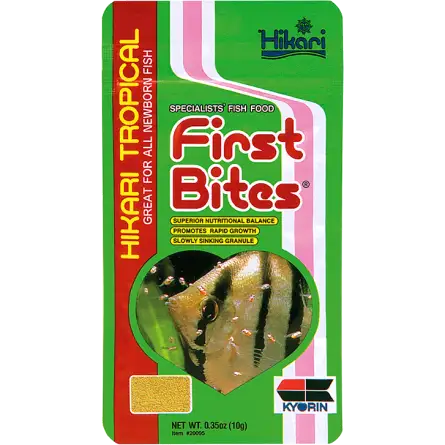 HIKARI - First Bites - 10g - Aliment pour Alevins HIKARI - First Bites - 10g - Aliment pour Alevins