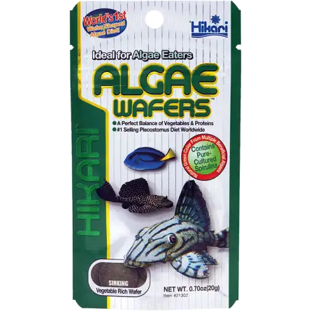 HIKARI - Algae Wafers - 40g - Aliment coulant pour herbivore HIKARI - Algae Wafers - 40g - Aliment coulant pour herbivore