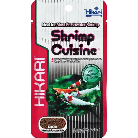 HIKARI - Shrimp Cuisine - 10g - Aliment pour crevettes d’eau douce HIKARI - Shrimp Cuisine - 10g - Aliment pour crevettes d’eau douce