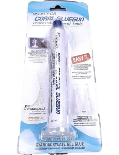 MAXSPECT - Recharge pour Coral Glue Gun (avec embouts)