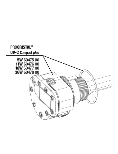 JBL – 36 W UV-C-Elektrogerät