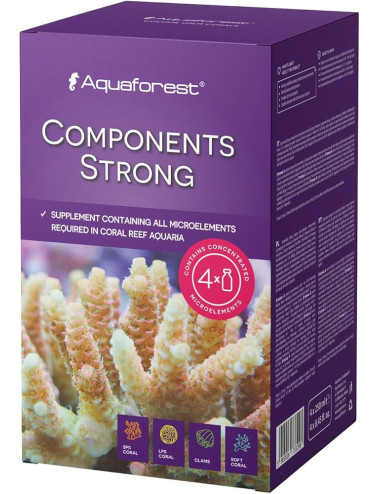 AQUAFOREST Components Strong 4x 250ml