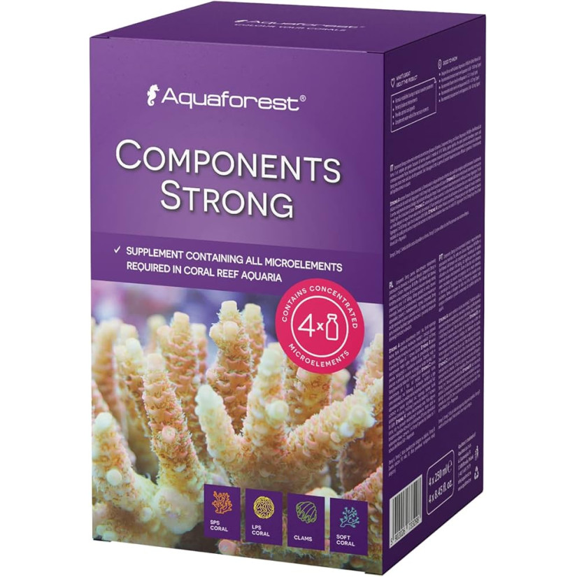 AQUAFOREST Components Strong 4x 250ml