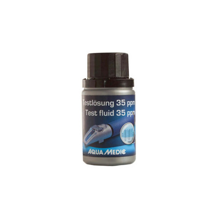 AQUA-MEDIC - Solution d'étalonnage 35 ppm pour réfractomètre - 60 ml AQUA-MEDIC - Solution d'étalonnage 35 ppm pour réfractomètre - 60 ml