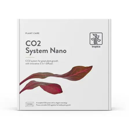 TROPICA - CO2 System Nano- Kit CO2 pour aquarium jusqu'à 200l TROPICA - CO2 System Nano- Kit CO2 pour aquarium jusqu'à 200l