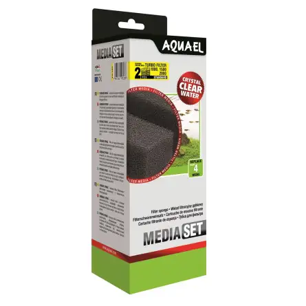 AQUAEL - Mousse pour filtres Turbo Filter AQUAEL - Mousse pour filtres Turbo Filter