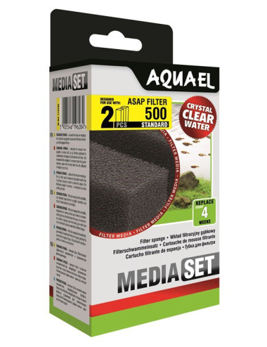 AQUAEL - Cartucho de espuma...