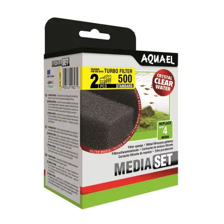 AQUAEL - Mousse filtrante pour Turbo 500 x2 AQUAEL - Mousse filtrante pour Turbo 500 x2