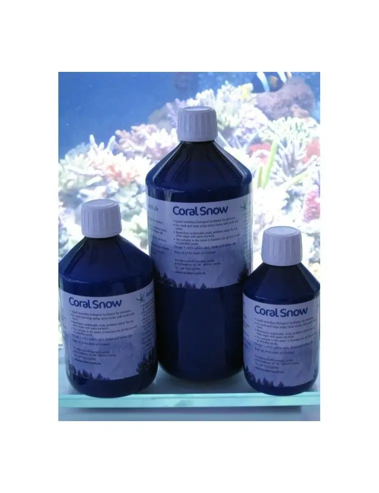 KORALLEN-ZUCHT - Coral Snow - 500ml - Bio-Flüssigträger