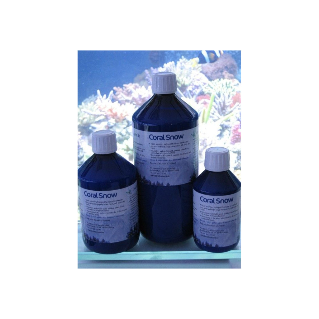 KORALLEN-ZUCHT - Coral Snow - 500ml - Bio vloeibare drager