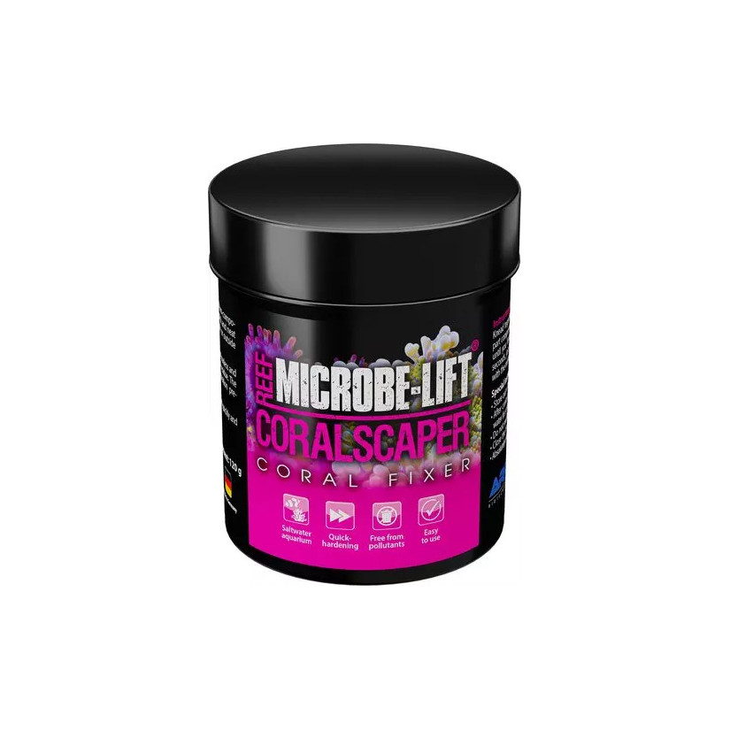 MICROBE-LIFT - Coralscaper Silicon - 2 x 60g - Colle pour bouturage des coraux