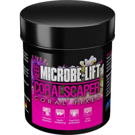 MICROBE-LIFT - Coralscaper Silicon - 2 x 60g - Colle pour bouturage des coraux