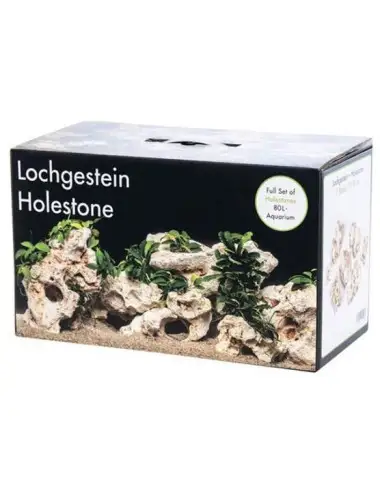 AQUADECO - Lochgestein Holestone - Pack pour aquarium jusqu’à 60L