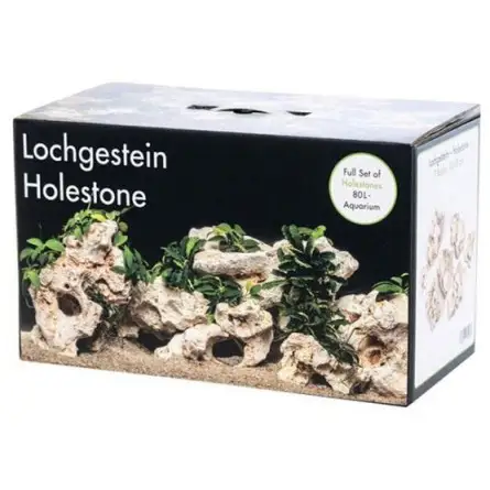 AQUADECO - Lochgestein Holestone - Pack pour aquarium jusqu’à 60L