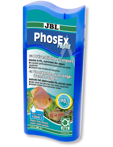 JBL - PhosEx rapid - 250ml - Traitement anti phosphates eau douce