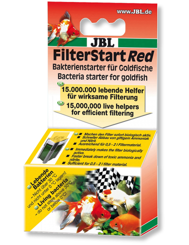 JBL - FilterStart Red - 10 ml - Bakterienaktivator-Tropfen - Goldfisch