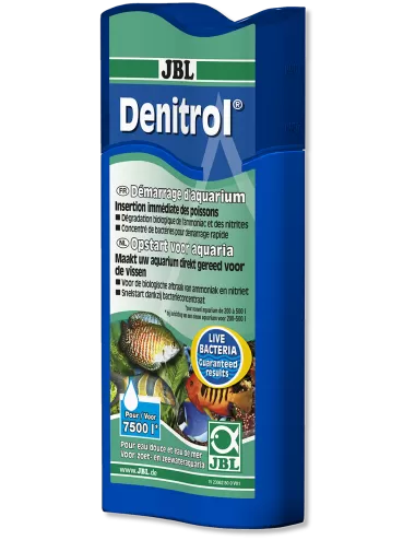 JBL - Denitrol - 100ml - Bactéries pour démarrage eau douce et eau de mer