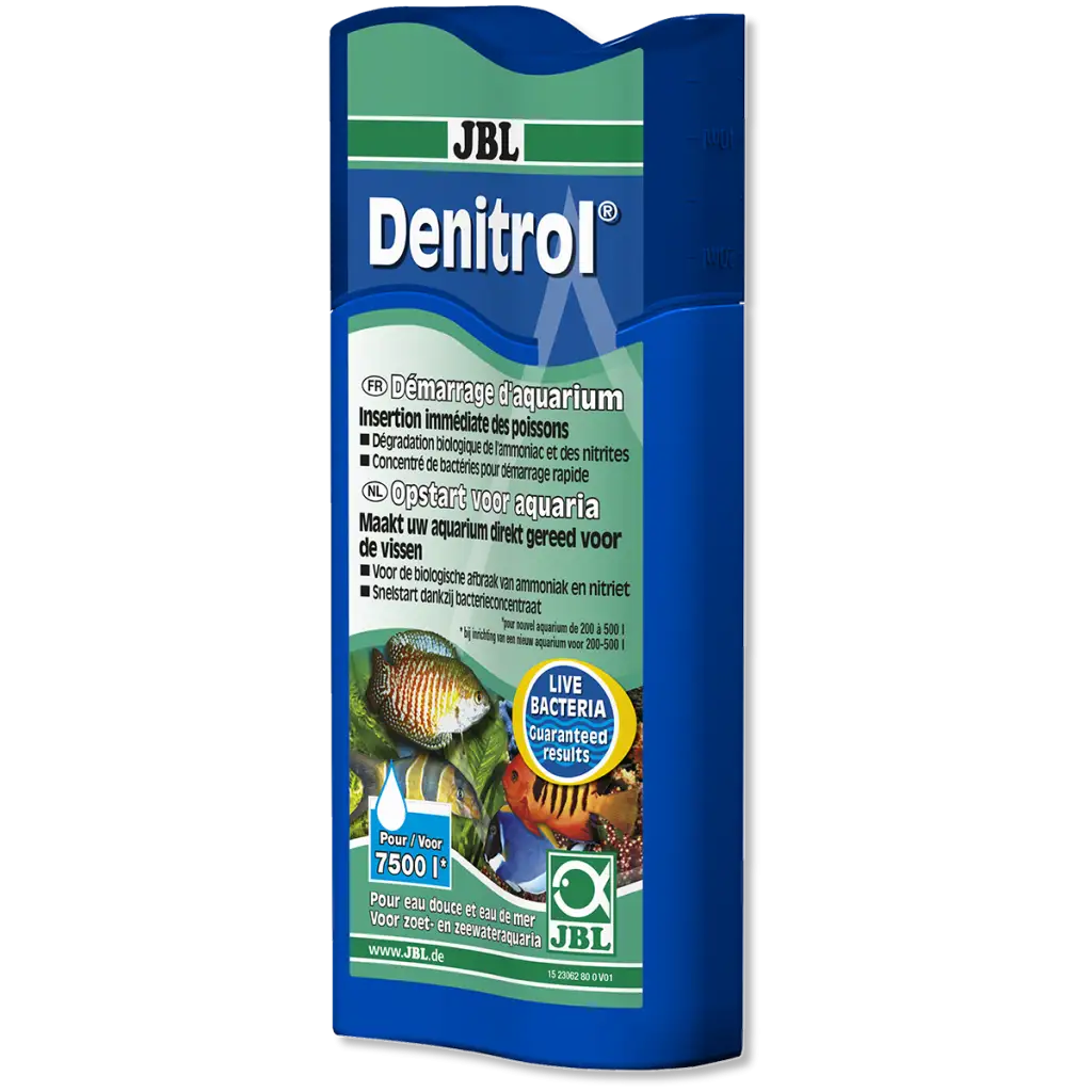 JBL - Denitrol - 100ml - Bactéries pour démarrage eau douce et eau de mer