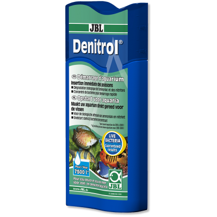 JBL - Denitrol - 100ml - Bactérias para iniciar água doce e água do mar