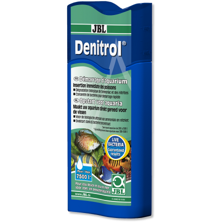 JBL - Denitrol - 250ml - Bacterias iniciadoras - Para agua dulce y salada JBL - Denitrol - 250ml - Bacterias iniciadoras - Para agua dulce y salada